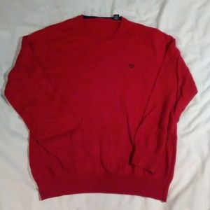 Chaps men's medium red sweater
